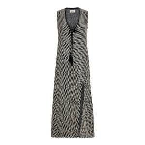 NEW SITANO sorrento coverup in black & ivory